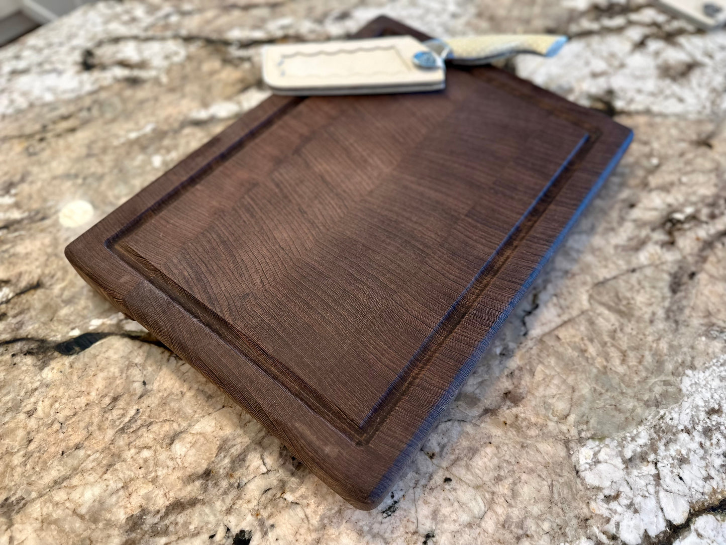 100% Wenge End Grain Butcher Block