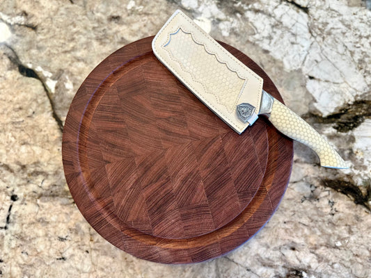 Bubinga Chopping Block (End Grain) Butcher Block